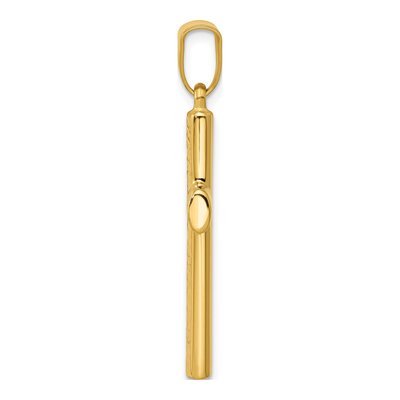 14K Yellow Gold Reversible Cross Pendant – view 3