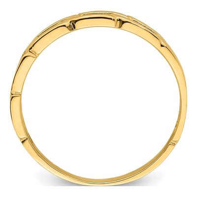 14K Yellow Gold Five Link Band – view 3