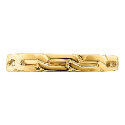 14K Yellow Gold Five Link Band – view 6