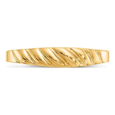 14K Yellow Gold Valley Dome Ring – view 6
