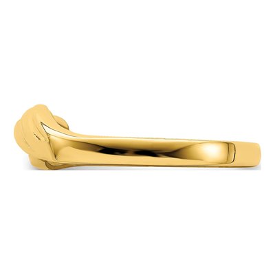 14K Yellow Gold Freeform Ring – view 4