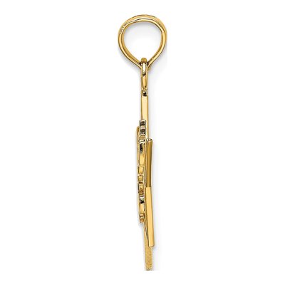 14K Yellow Gold Sweet Star Pendant – view 3