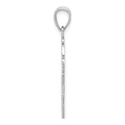 14K White Gold Grandma Birthstone Holder Pendant – view 3