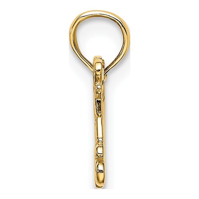 14K Yellow Gold I Love My Grandkids Charm – view 3