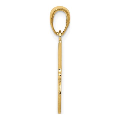 14K Yellow Gold DAD Number 1 Pendant – view 3