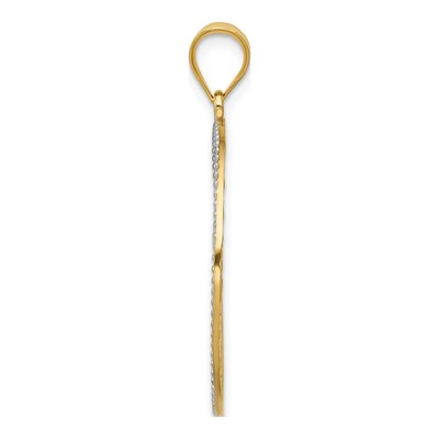 14K Yellow Gold Tree of Life Pendant – view 3