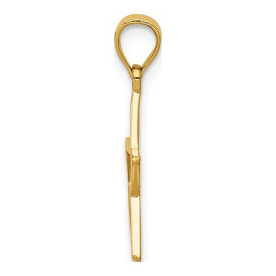 14K Yellow Gold Star Charm – view 3