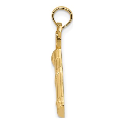 14K Yellow Gold Golf Bag Pendant – view 3