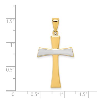 14K Yellow Gold Cross Pendant – view 5