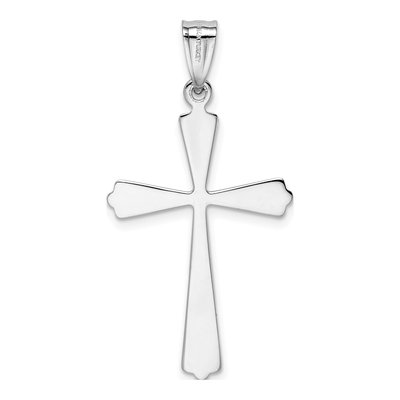 14K White Gold Cross Pendant – view 5