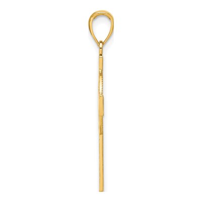 14K Yellow Gold Celtic Cross Pendant – view 3