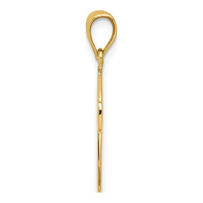 14K Yellow Gold First Communion Cross Pendant – view 3