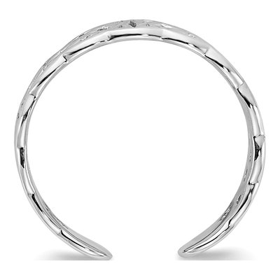14K White Gold Celtic Knot Toe Ring – view 3