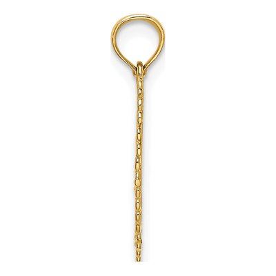 14K Yellow Gold 'daddy's Little Girl' Heart Charm – view 3
