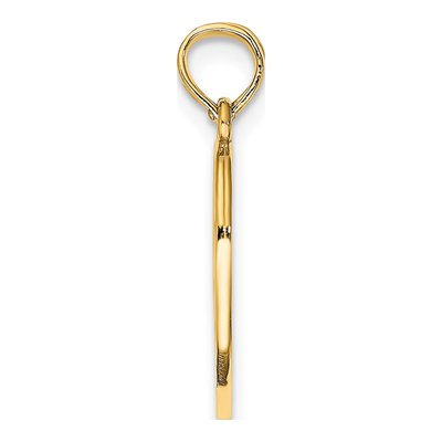 14K Yellow Gold 2-Piece Break-Apart Heart Pendant – view 3