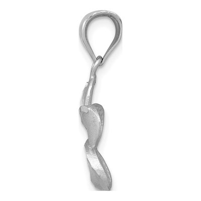 14K Yellow Gold Plumeria Charm – view 3