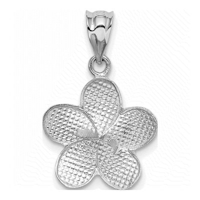 14K Yellow Gold Plumeria Charm – view 4