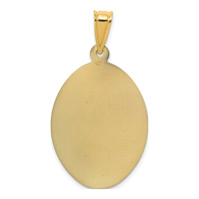 14K Yellow Gold Sagrado Corazon Pendant – view 5