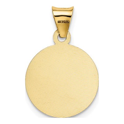 14K Yellow Gold Sagrado Corazon Pendant – view 4