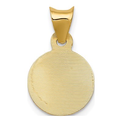 14K Yellow Gold Our of Guadalupe Pendant – view 5