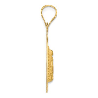14K Yellow Gold Our of Guadalupe Pendant – view 3
