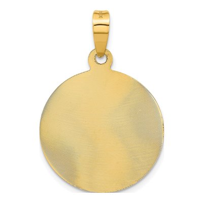 14K Yellow Gold Our of Guadalupe Pendant – view 4