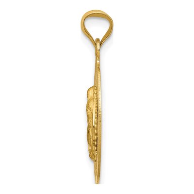 14K Yellow Gold Our of Guadalupe Pendant – view 3