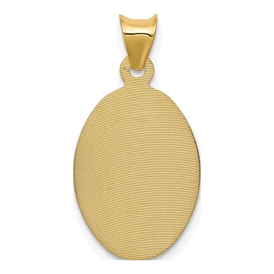 14K Yellow Gold Our of Guadalupe Pendant – view 5