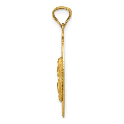 14K Yellow Gold Our of Guadalupe Pendant – view 3