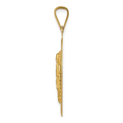 14K Yellow Gold Our of Guadalupe Pendant – view 3