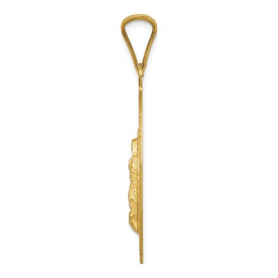 14K Yellow Gold Our of Guadalupe Pendant – view 3