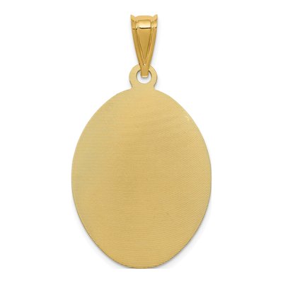 14K Yellow Gold Our of Guadalupe Pendant – view 5