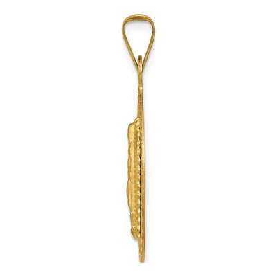 14K Yellow Gold Our of Guadalupe Pendant – view 3