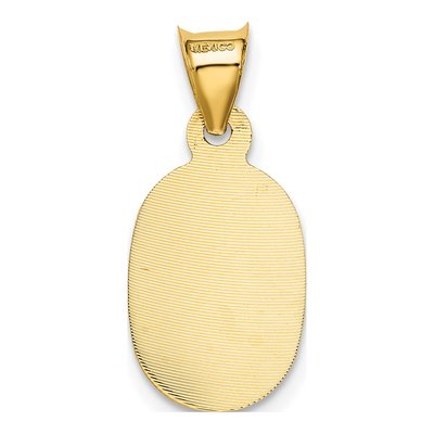 14K Yellow Gold Our of Guadalupe Pendant – view 4