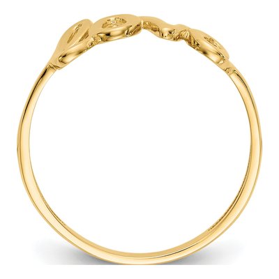 14K Yellow Gold LOVE Ring – view 3