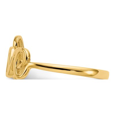 14K Yellow Gold LOVE Ring – view 4