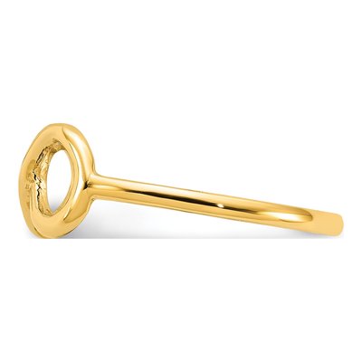 14K Yellow Gold Infinity Ring – view 4