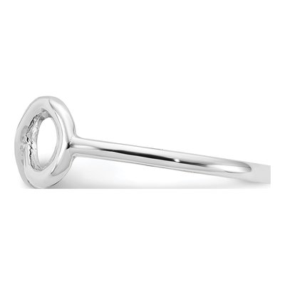 14K White Gold Infinity Ring – view 3