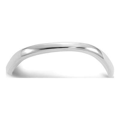 14K White Gold Wave Thumb Ring – view 6