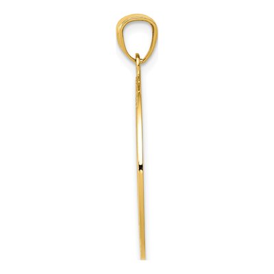 14K Yellow Gold Compass Pendant – view 4