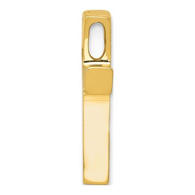 14K Yellow Gold Cross Charm – view 3