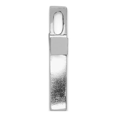 14K White Gold Cross Slide Pendant – view 3