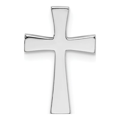 14K White Gold Cross Slide Pendant – view 4