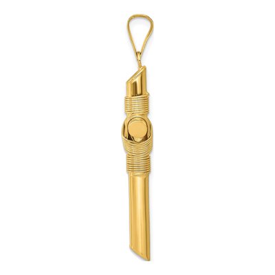 14K Yellow Gold Cross Pendant – view 3