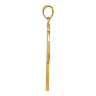 14K Yellow Gold Celtic Cross Pendant – view 3