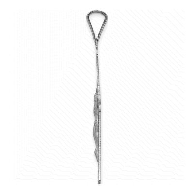 14K White Gold Crucifix Pendant – view 3
