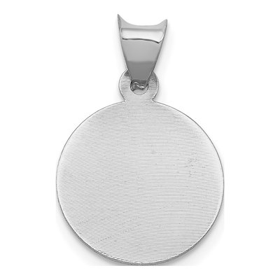 14K White Gold Our of Guadalupe Pendant – view 5