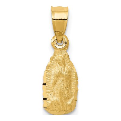 14K Yellow Gold Our of Guadalupe Pendant