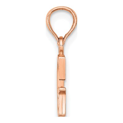 14K Rose Gold Letter G Pendant – view 3