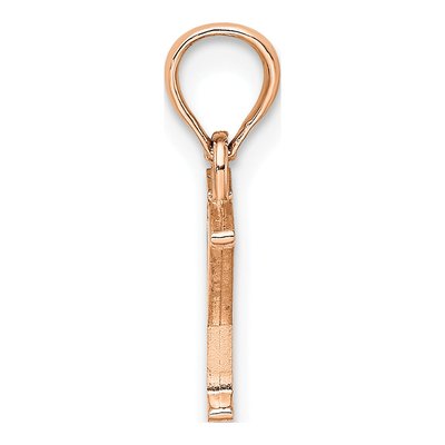 14K Rose Gold Letter Y Pendant – view 3